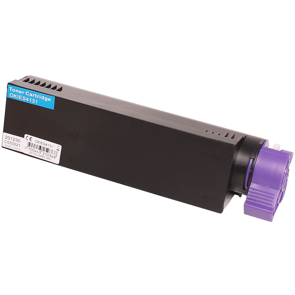 ECOPRO Toner Compatibile Per Stampanti OKI ES4132, ES4192, ES5112, ES5162 - Nero, Resa Fino A 12.000 Pagine, Sostituisce 45807116