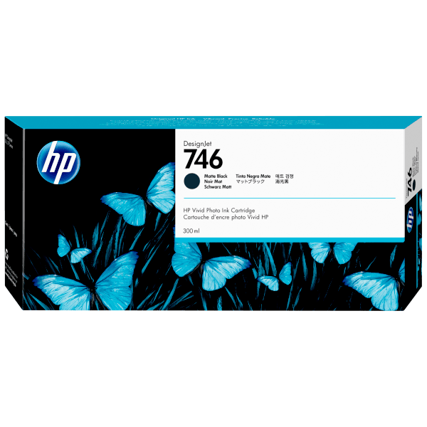 HP DesignJet 746 インクカートリッジ 5個セット Genuine HP 746 746b Ink Value Pack 300ml for DesignJet Z6, HD Pro